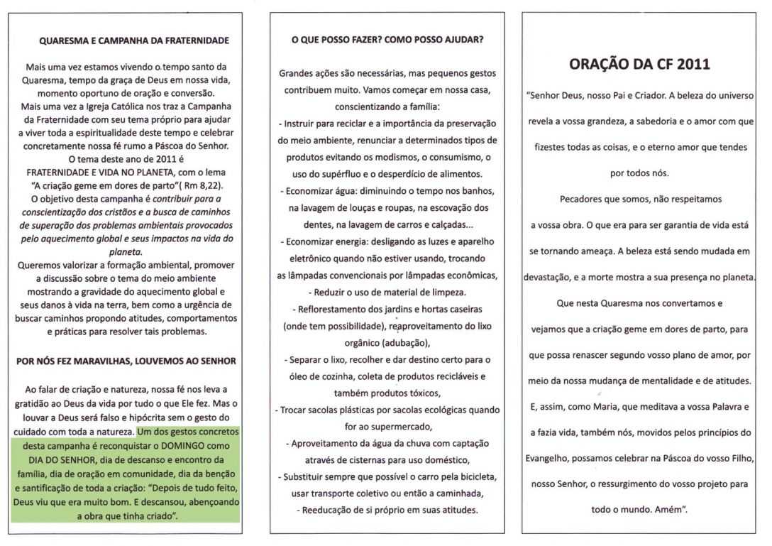 Igreja Católica quer "reconquistar" o domingo